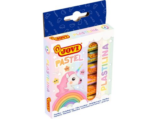Plasticina jovi 90 estojo 6 unidades cores pastel sortidas 15 g , Jovi , 154718 , 8412027031561